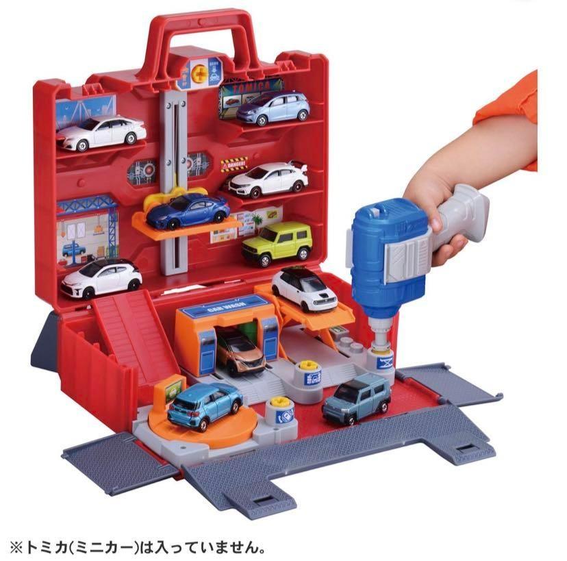 全新正版 Tomica Diy汽車維修工具箱 不包車仔 Tomica World Diy Maintenance Base Box 興趣及遊戲 玩具 遊戲類 Carousell