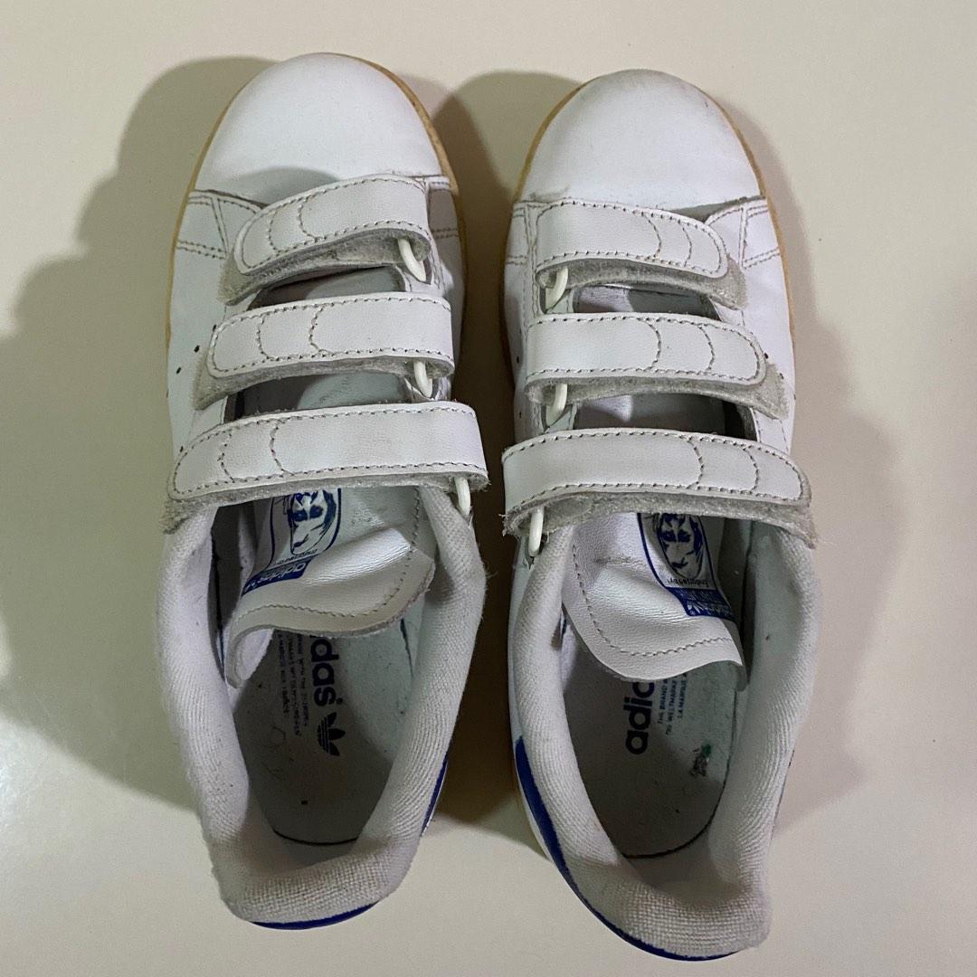 Stan smith velcro navy hot sale