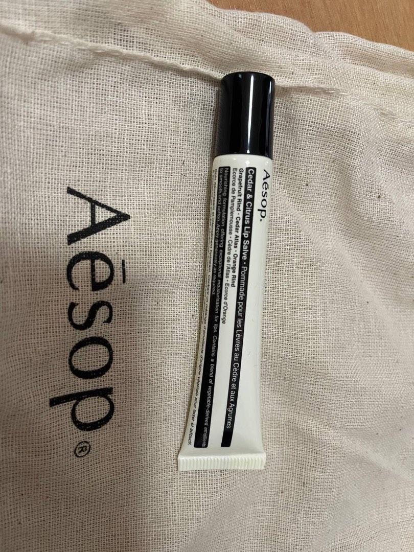 Aesop Cedar & Citrus Lip Salve/Lip Balm, Beauty & Personal Care, Face ...