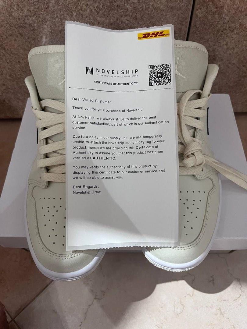 Air Jordan 1 Low ‘Coconut Milk’, Men's Fashion, Footwear, Sneakers on