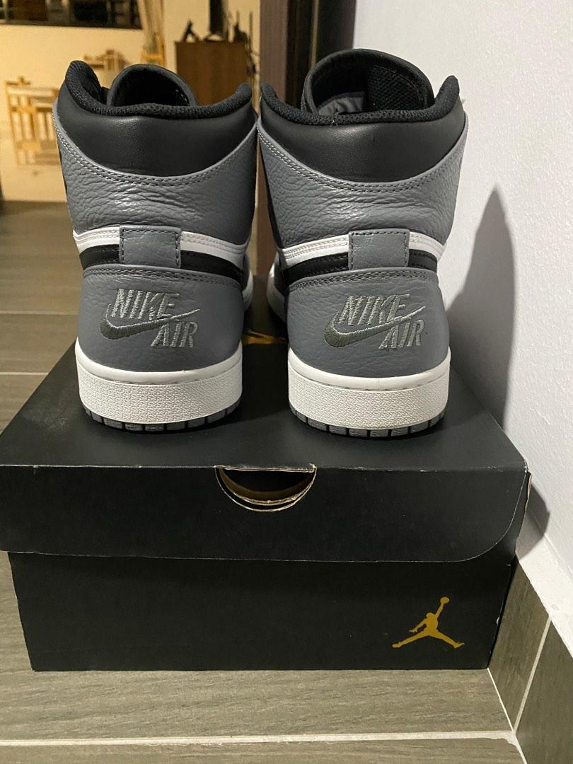 Air jordan 1 on sale rare air cool grey