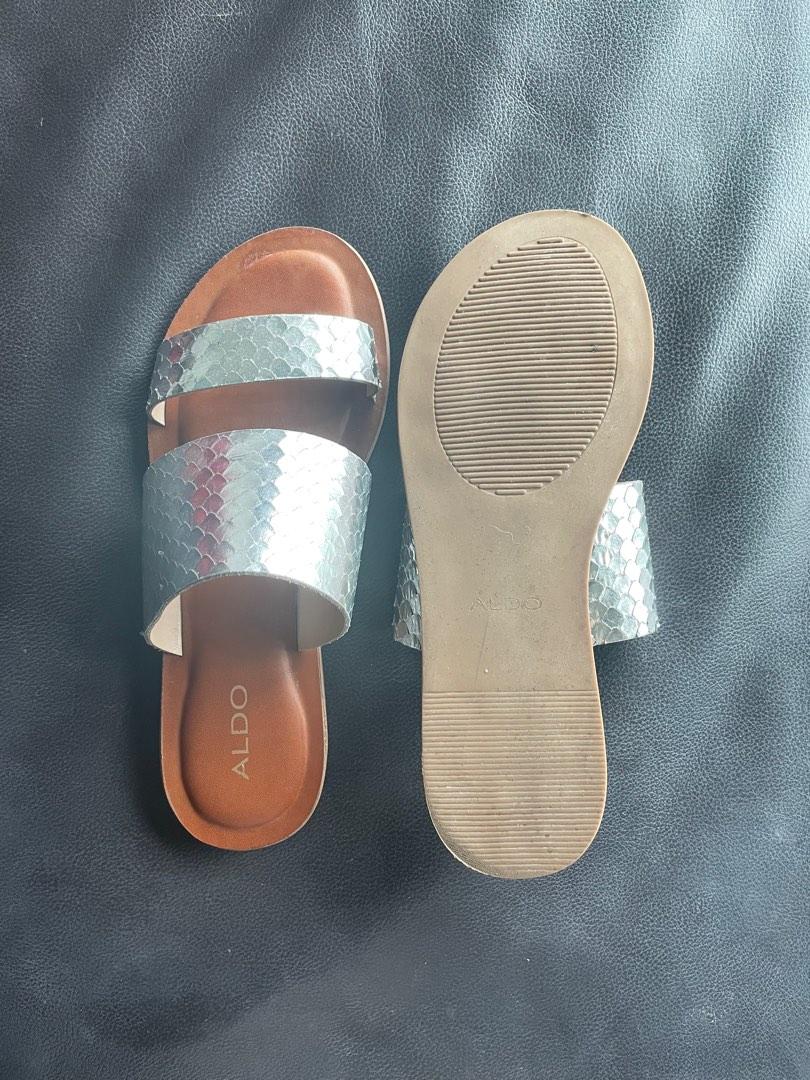 aldo sparkly slides