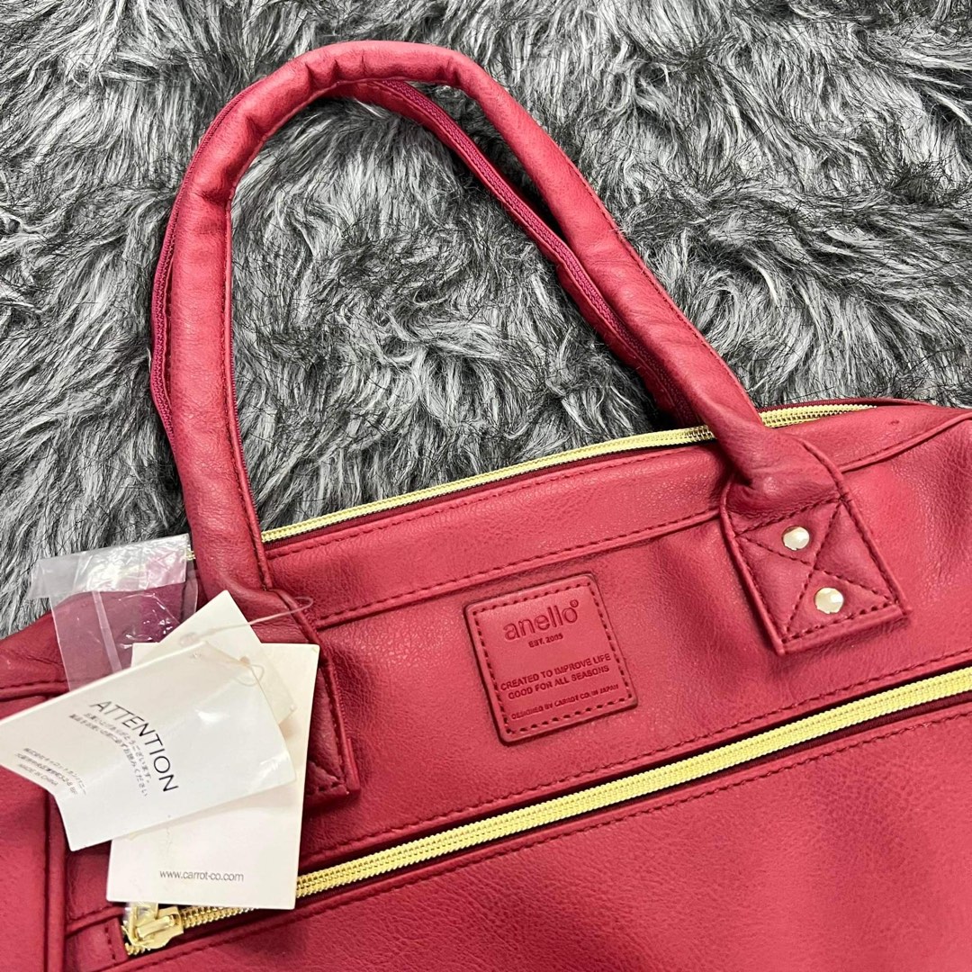 Anello Red Bag, Women's Fashion, Bags & Wallets, Purses & Pouches on