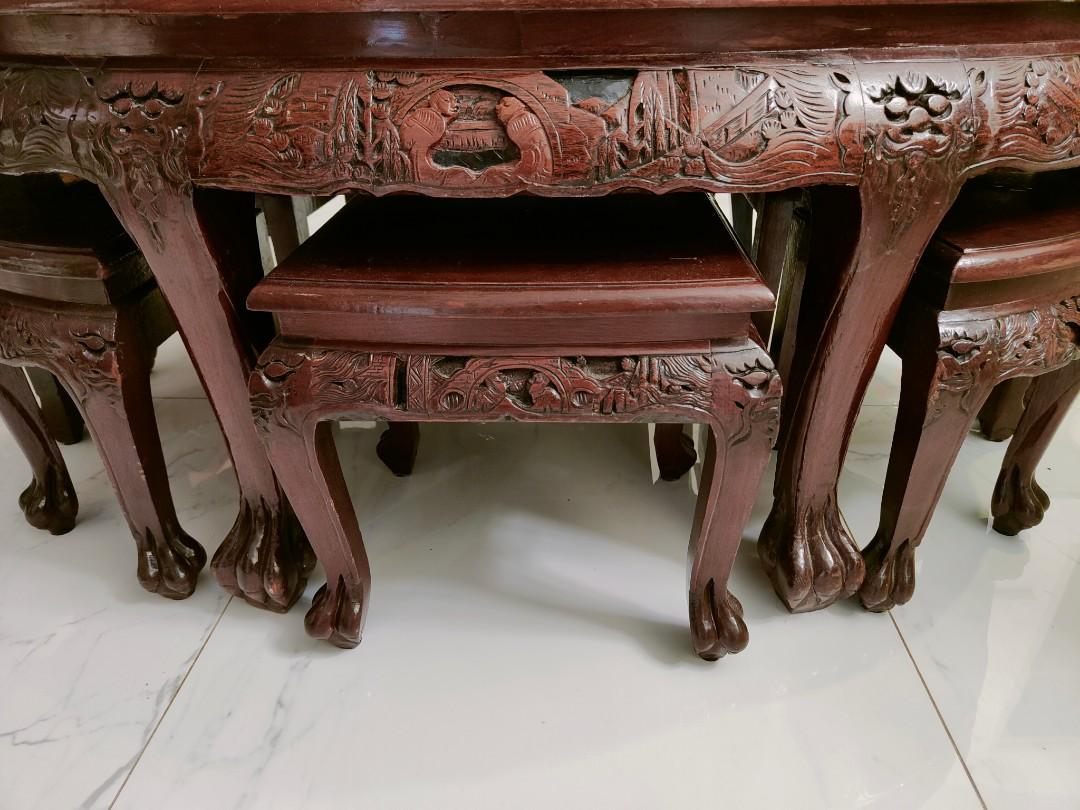 Chinese teak store wood furniture