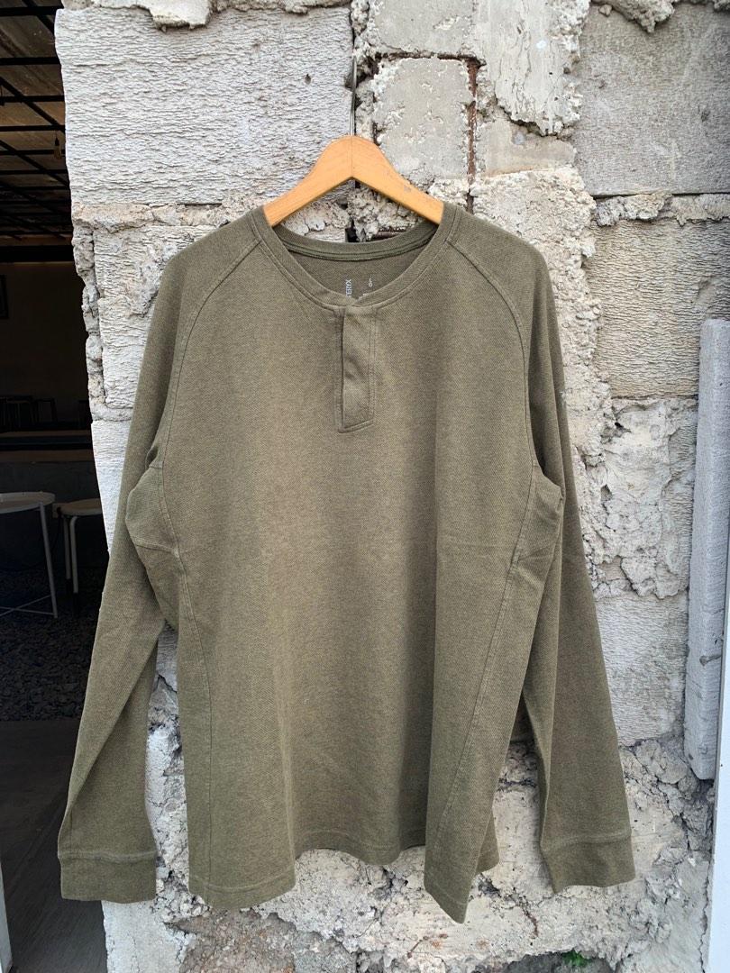 arcteryx henley long sleeve shirt Fesyen Pria Pakaian Atasan