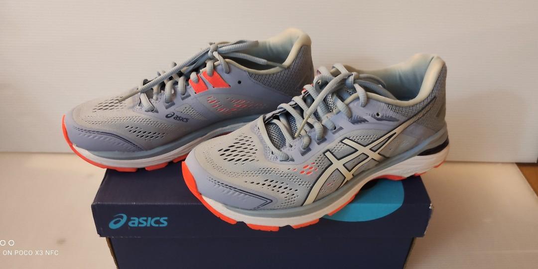 Asics Light Weight Comfort Women Mist White GT 2000 7 Running