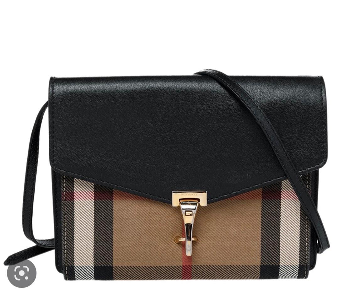 Burberry macken black sales