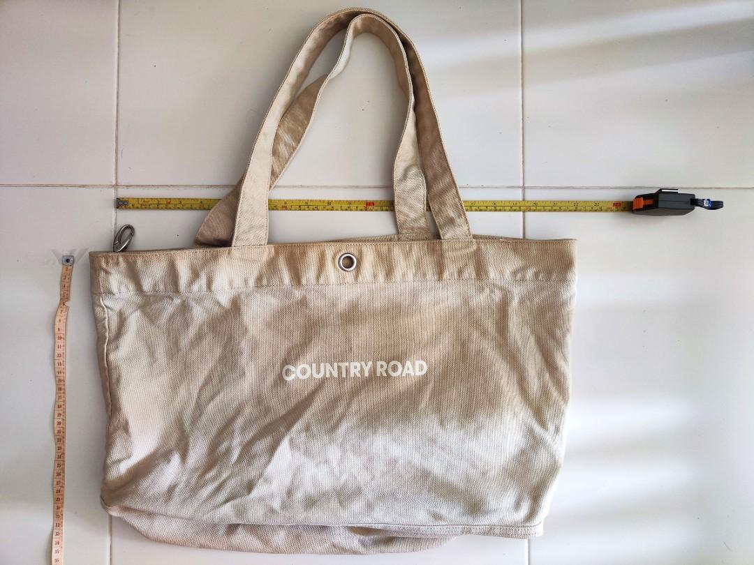Country road canvas tote bag shop