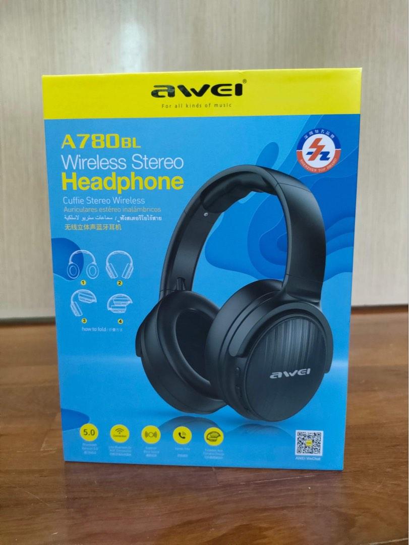 AWEI A780BL Wireless Stereo Headphone, Audio, Headphones & Headsets on ...