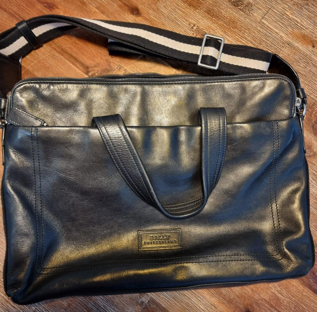 Bally Laptop bag, Men's Fashion, Bags, Belt bags, Clutches and Pouches