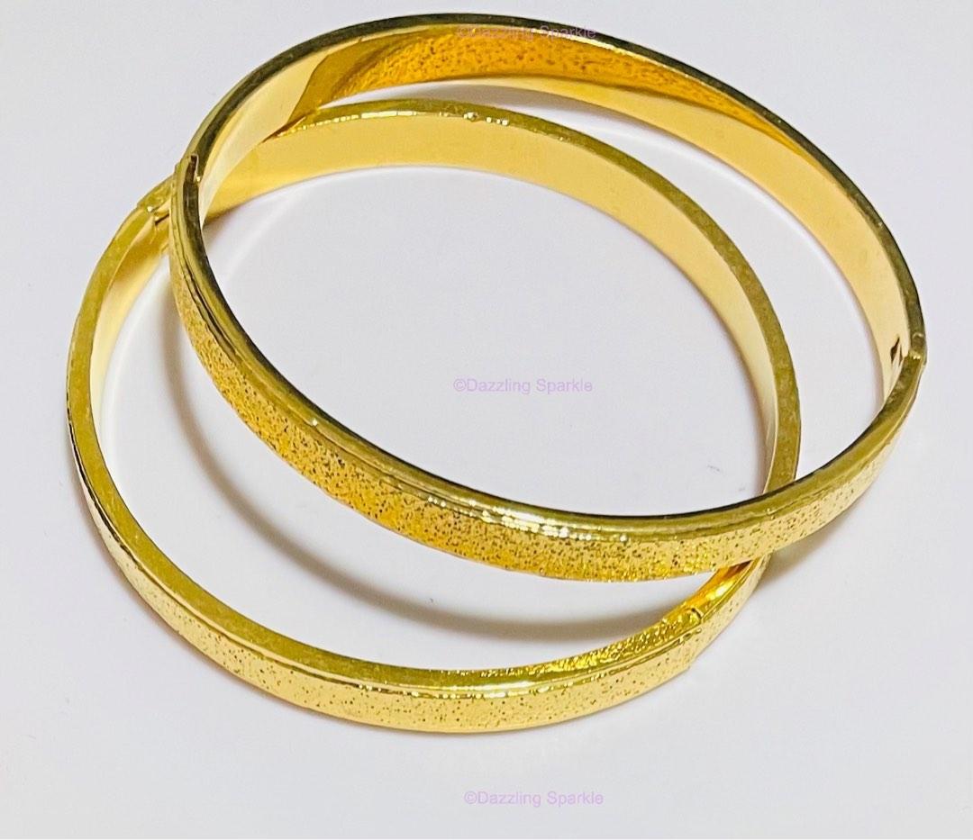 Gold bangles pair price outlet