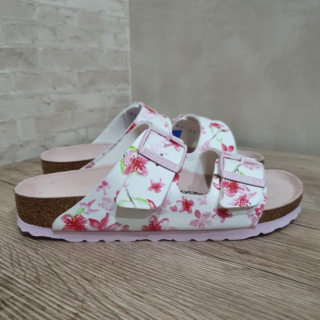Birkenstock Arizona Blossom White Pink