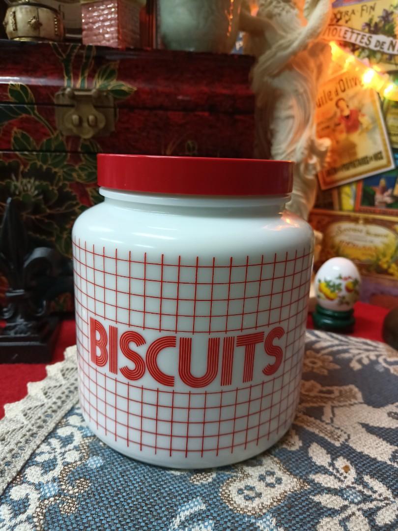 White best sale biscuit barrel