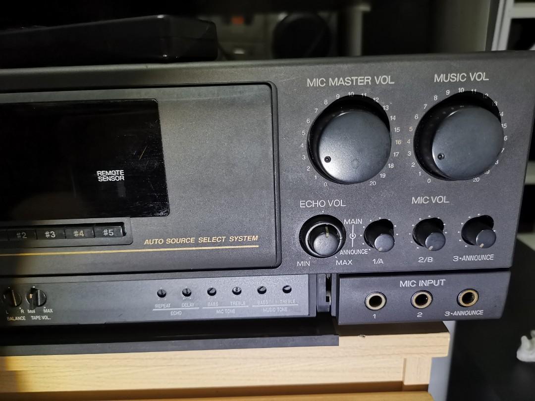 BMB karaoke Amplifier DAX21 + speaker 1 pair, Audio, Soundbars