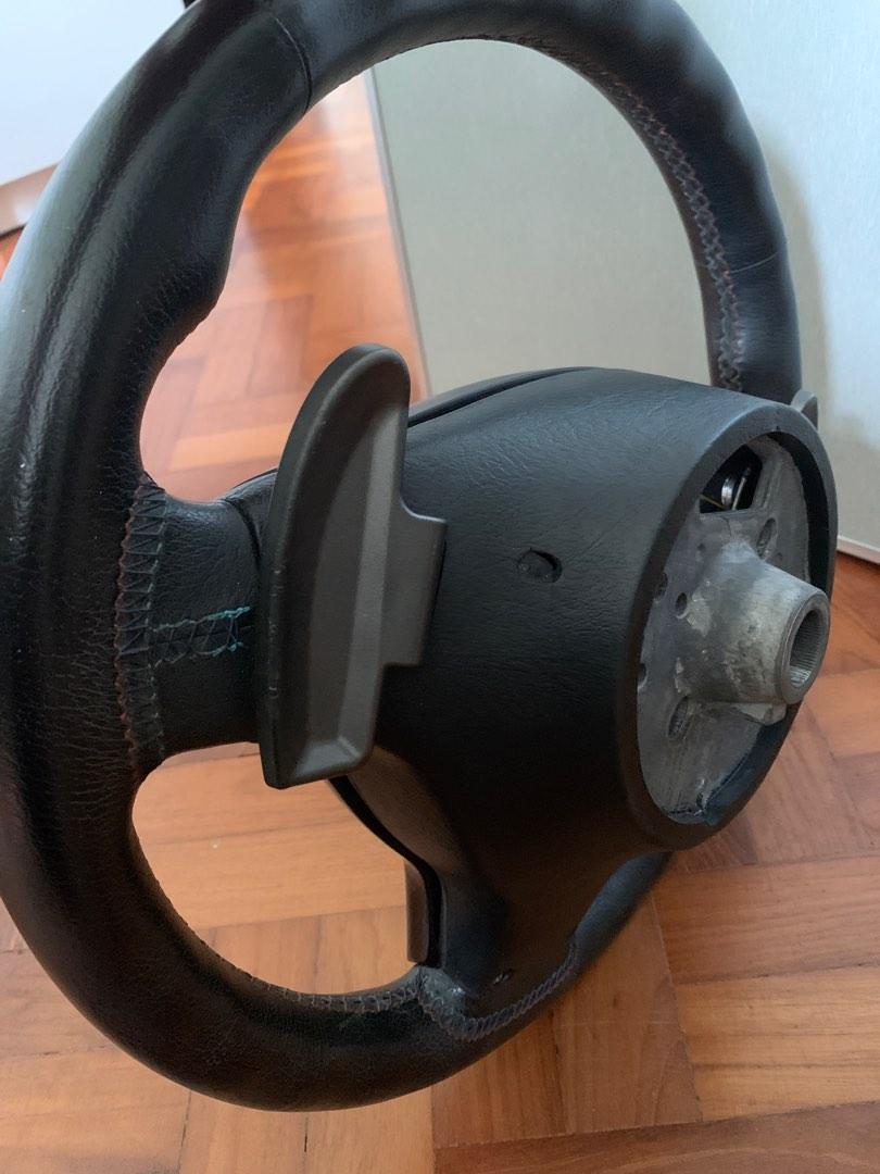 BMW E46 M3 paddle shift steering wheel original, Car Accessories