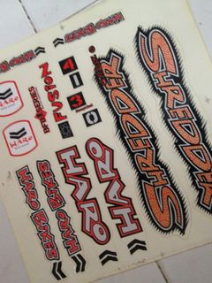 Haro bmx deals stickers