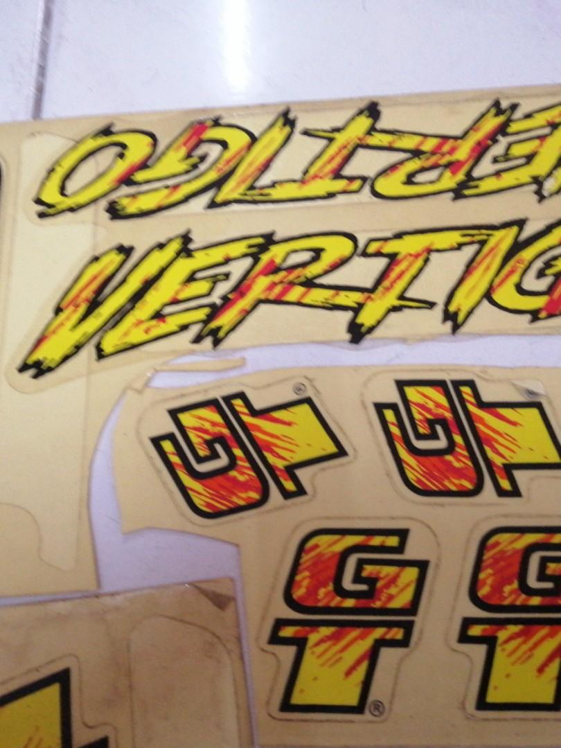 Gt vertigo sales stickers