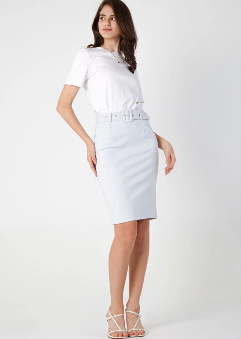 Baby grey hotsell pencil skirt