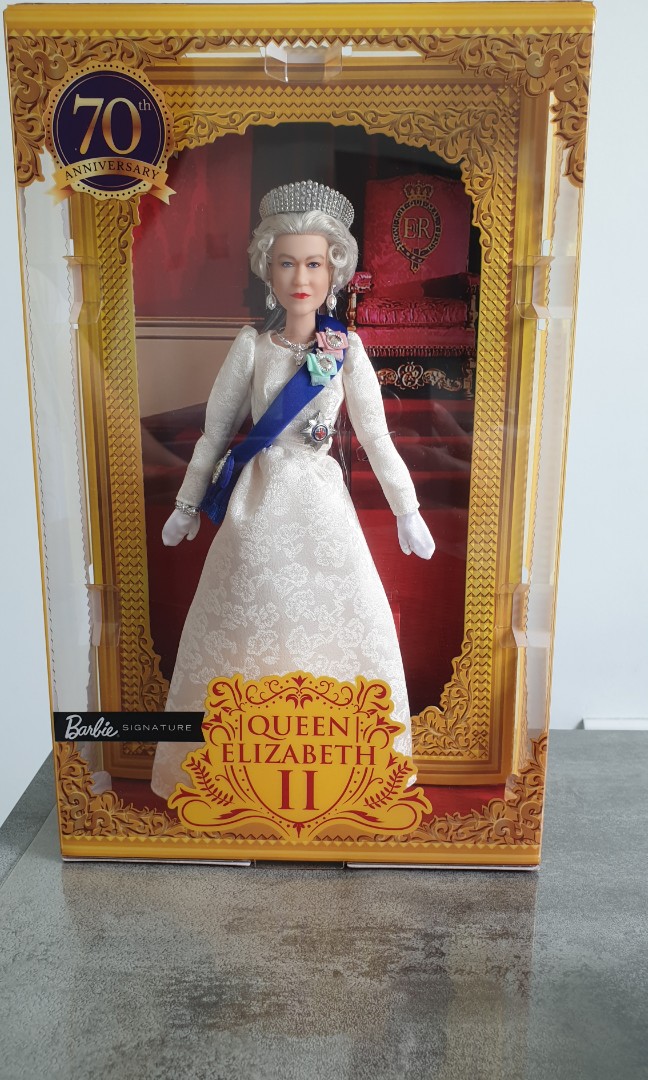 BN Queen Elizabeth Barbie Doll, Hobbies & Toys, Toys & Games on Carousell