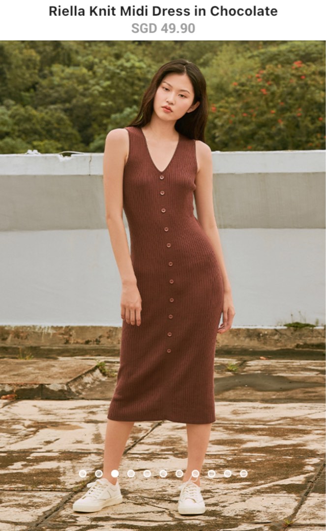 Lori Knit Midi Dress