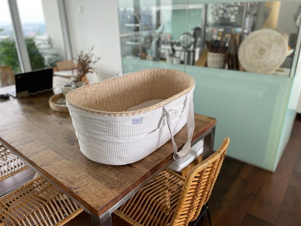 Born With Style Moses Basket with Stand, Babies & Kids, Baby Nursery