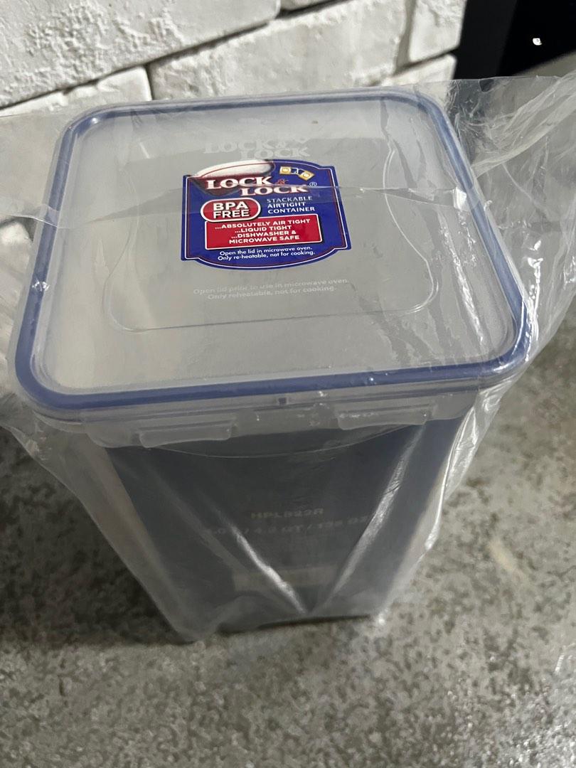 Brand new Lock & Lock 4L Tupperware, Furniture & Home Living