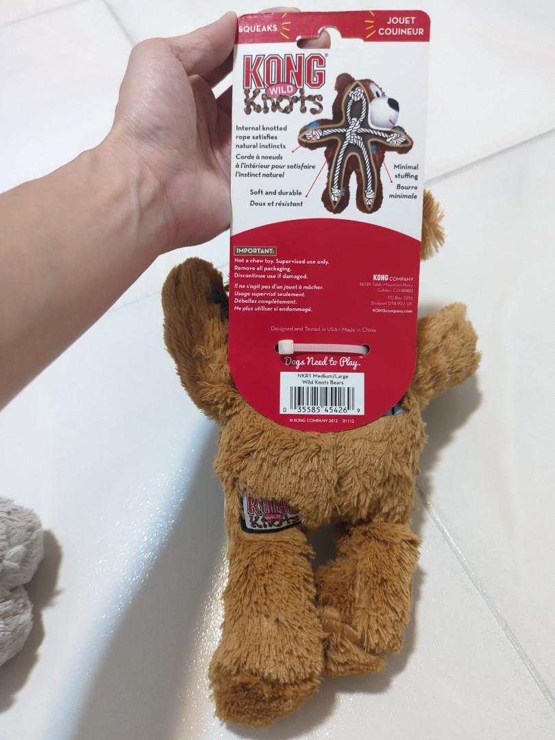 kong bear with rope
