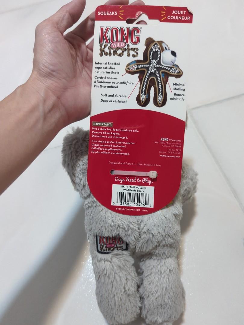 kong bear with rope