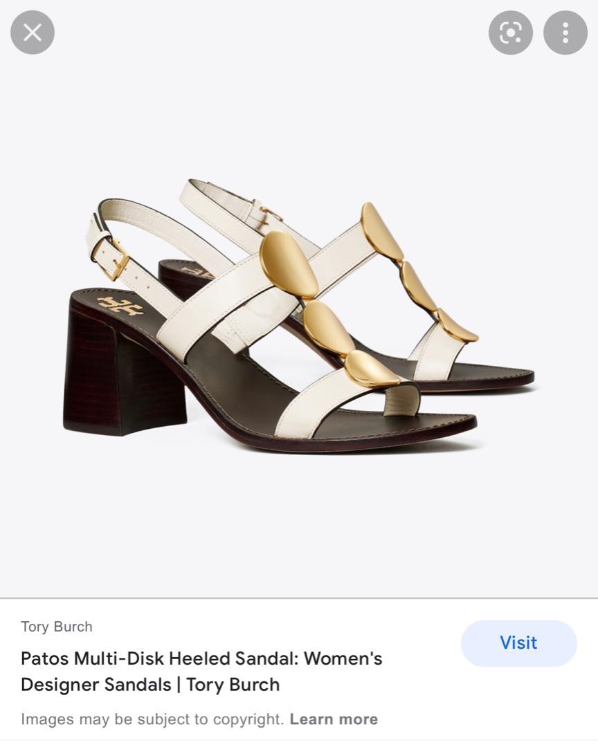 Tory burch best sale multi disc sandals