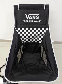 BRAND NEW VANS FOLDABLE CAMPING CHAIR  100% ORIGINAL WITH BAG