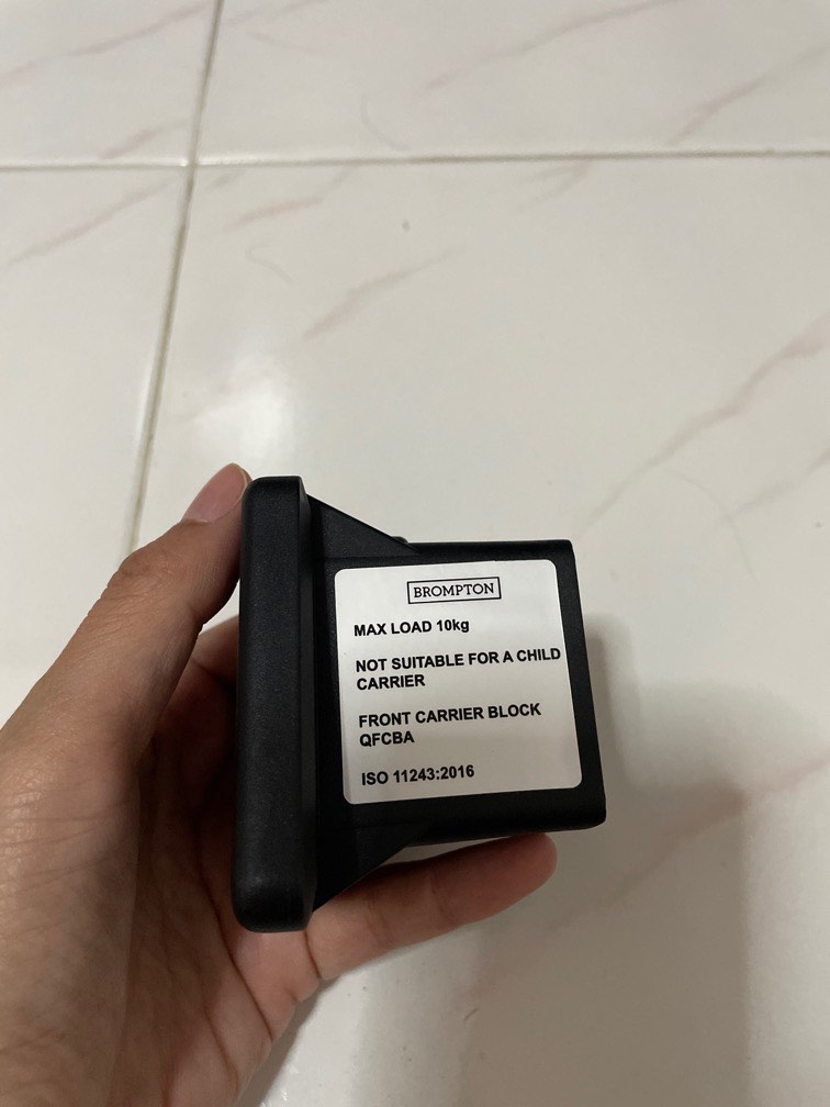 Brompton Block Brompton front block, Sports Equipment, Bicycles & Parts, Parts ...