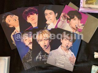 bts love yourself japan edition bluray COMPLETE with OT7 postcards