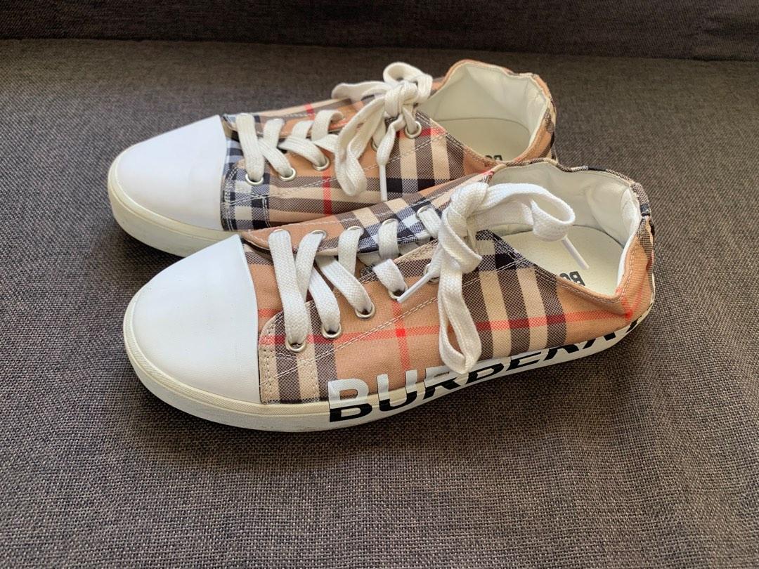 Burberry shoes, Luxury, Sneakers & Footwear on Carousell