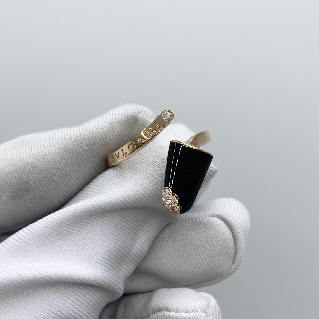 Bvlgari black sales onyx ring