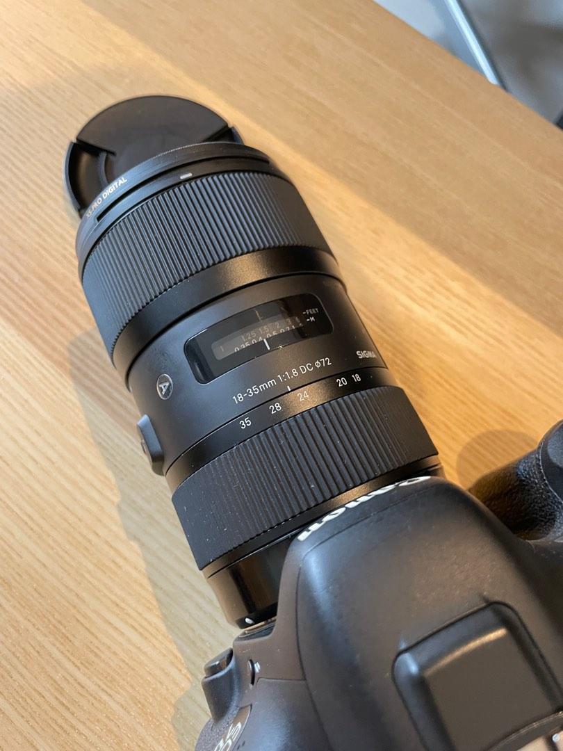 Canon Eos 7D Mark 2 II & Sigma 1835 f1.8 , Photography, Cameras on Carousell