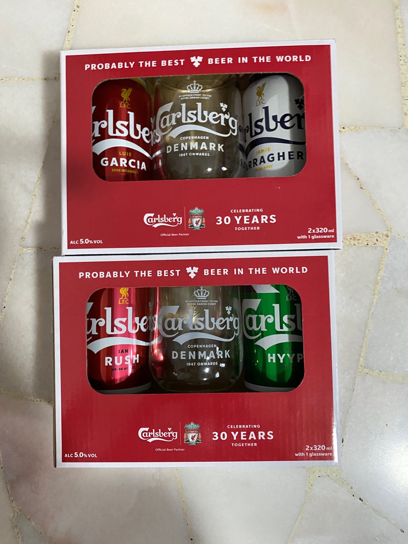 Carlsberg liverpool edition top