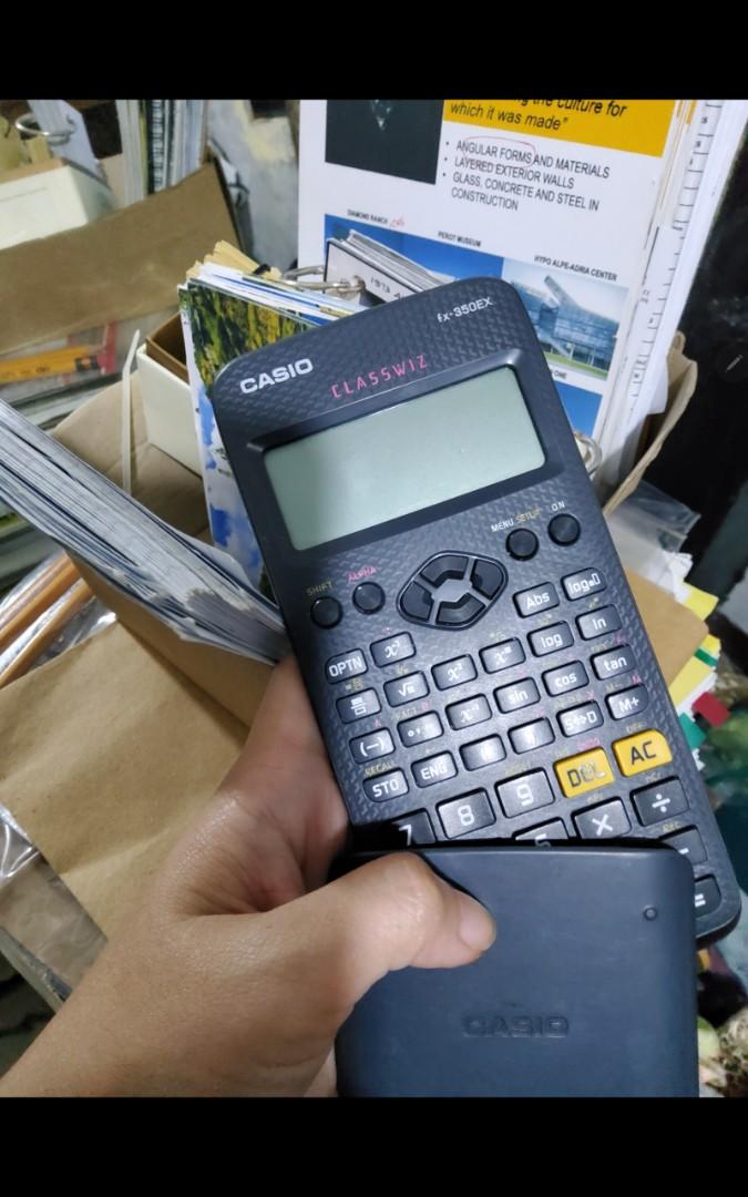 casio 350 EX National bookstore bought Computers Tech Office