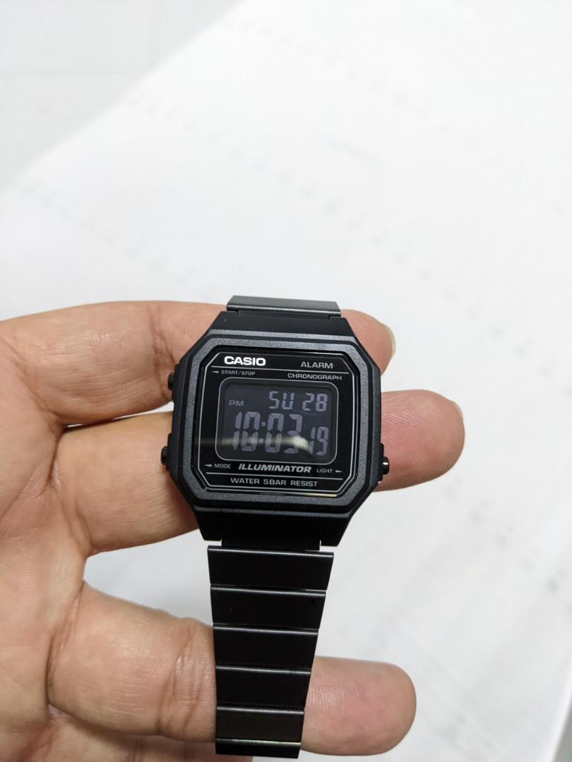 Casio sales illuminator black