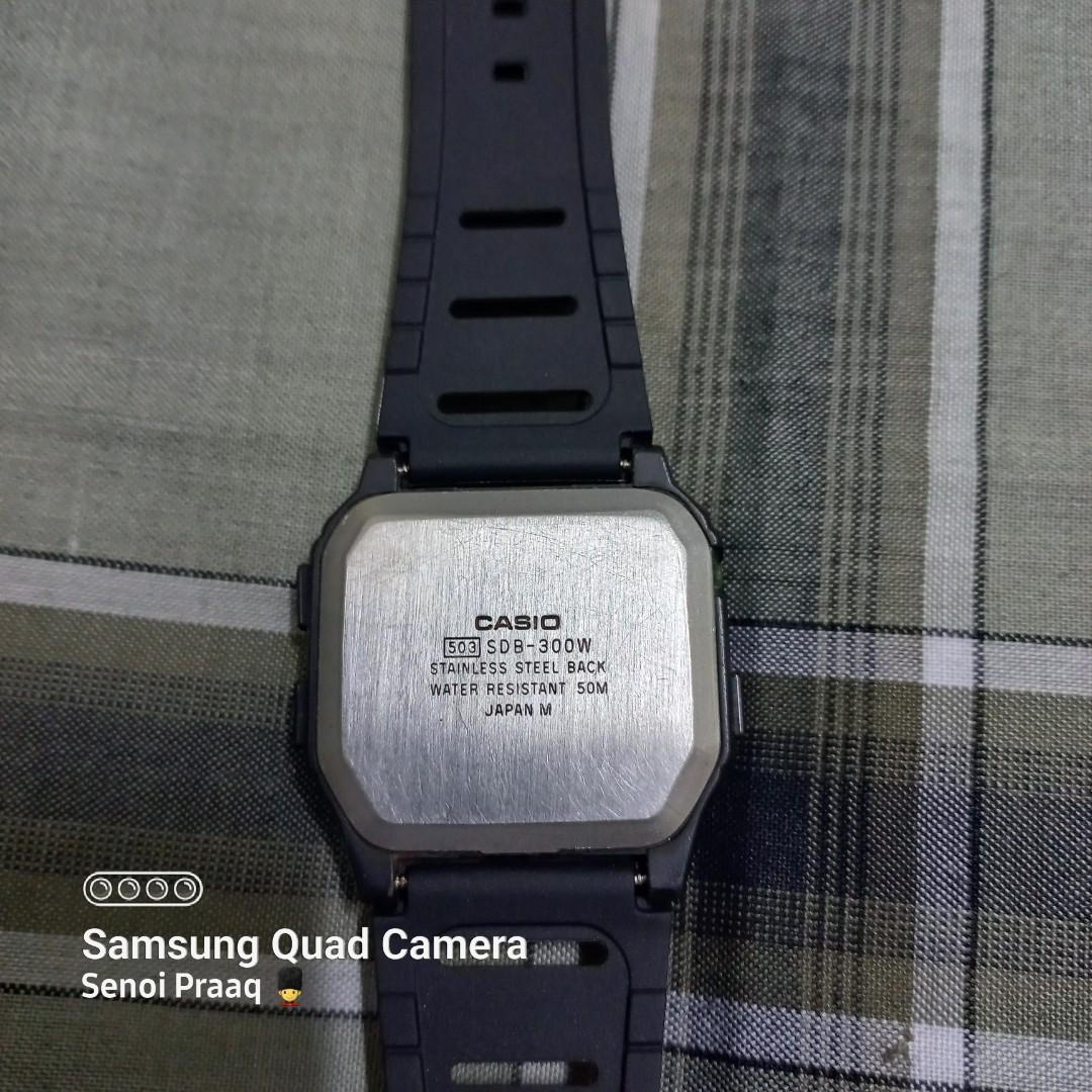 レア Vintage 1986年 CASIO SDB-300 腕時計 デジタル