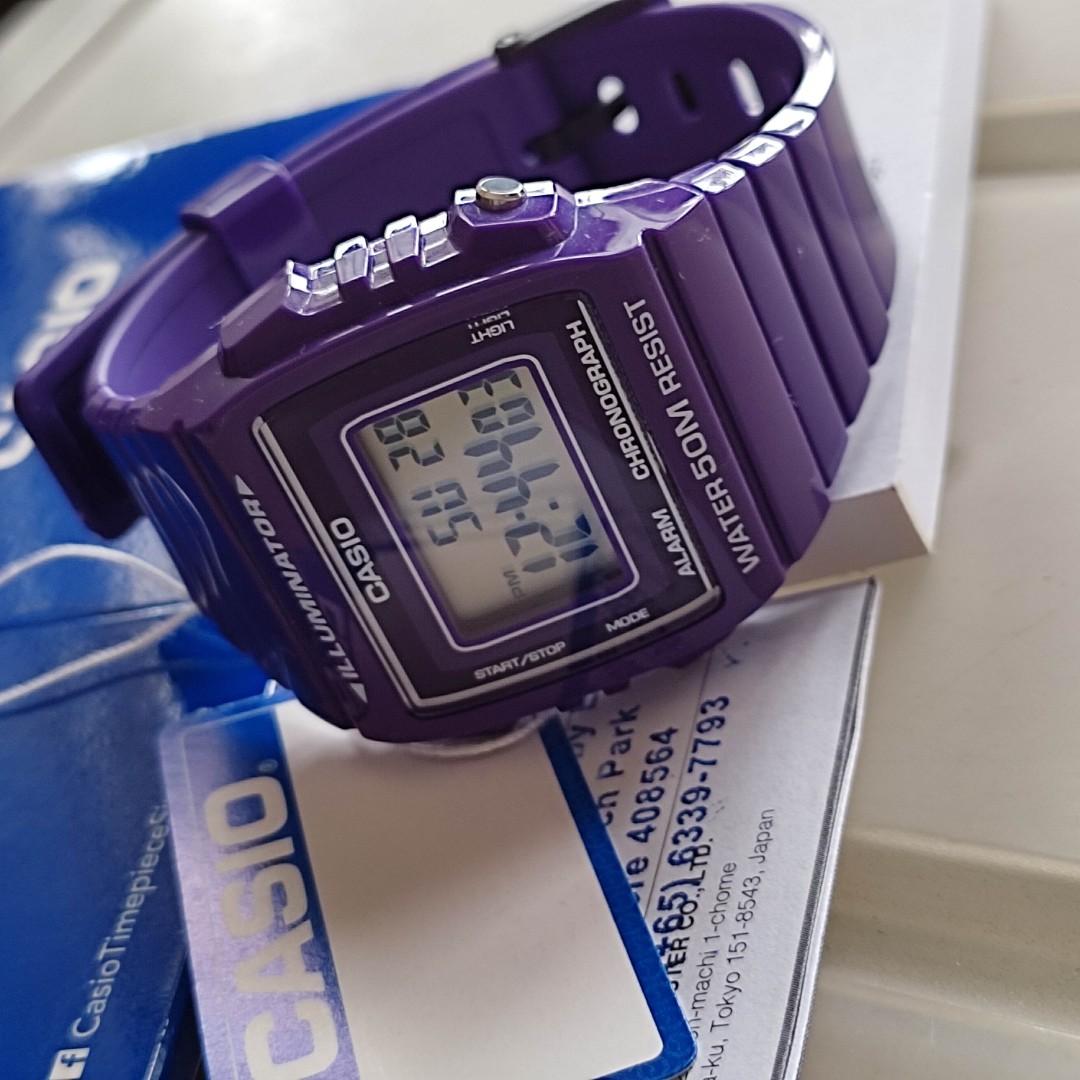 Casio hotsell vintage violet