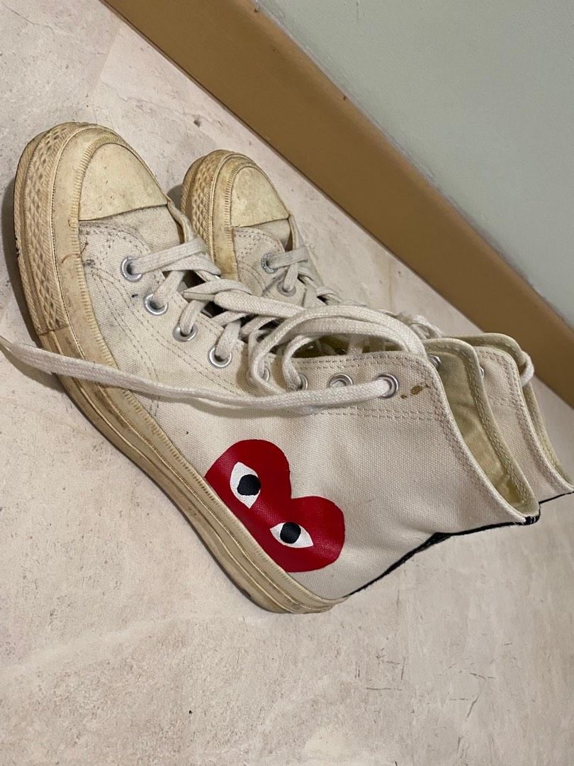 Beat up 2025 cdg converse
