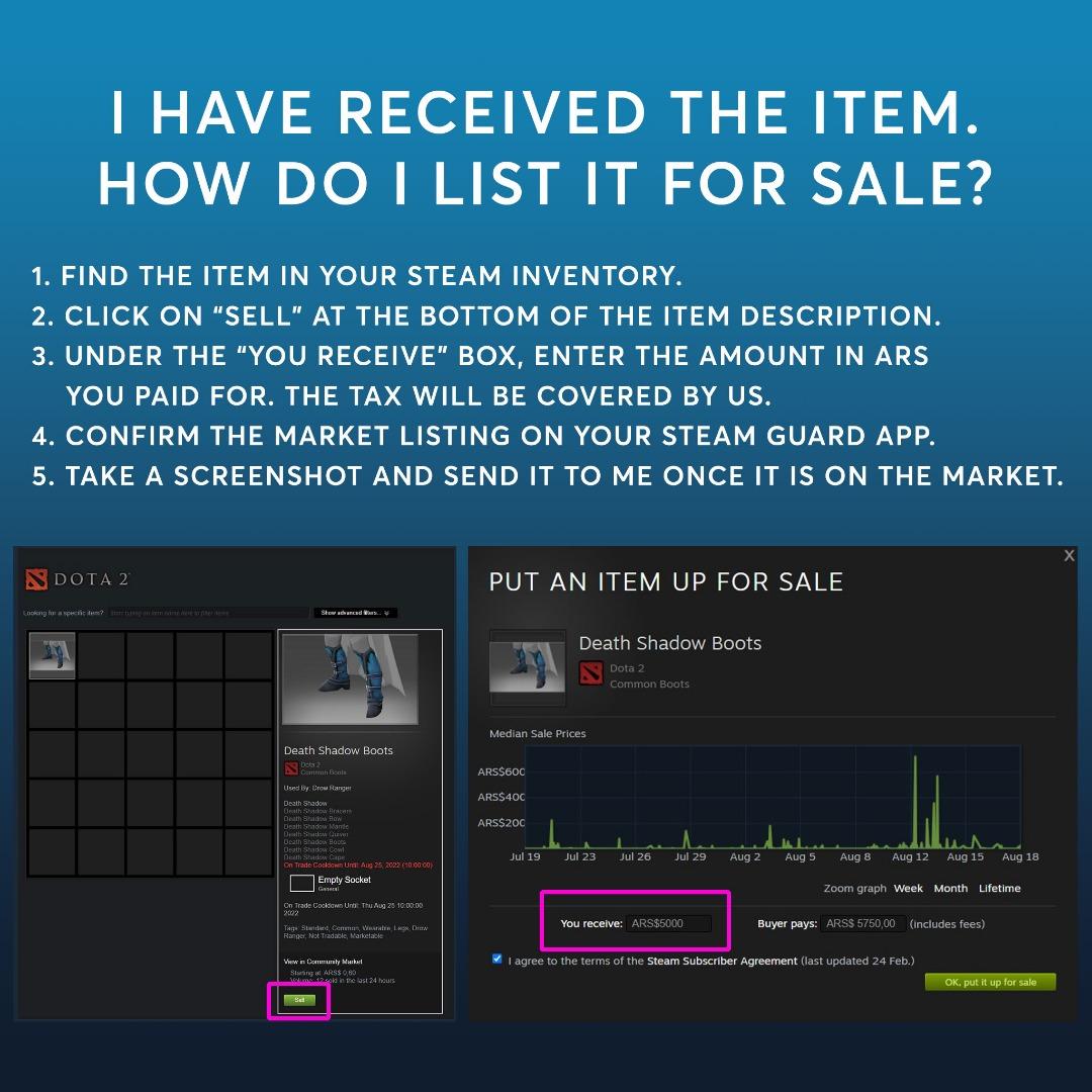 [Returning Buyers Only] Steam Argentina (ARS) Wallet Market Top Up