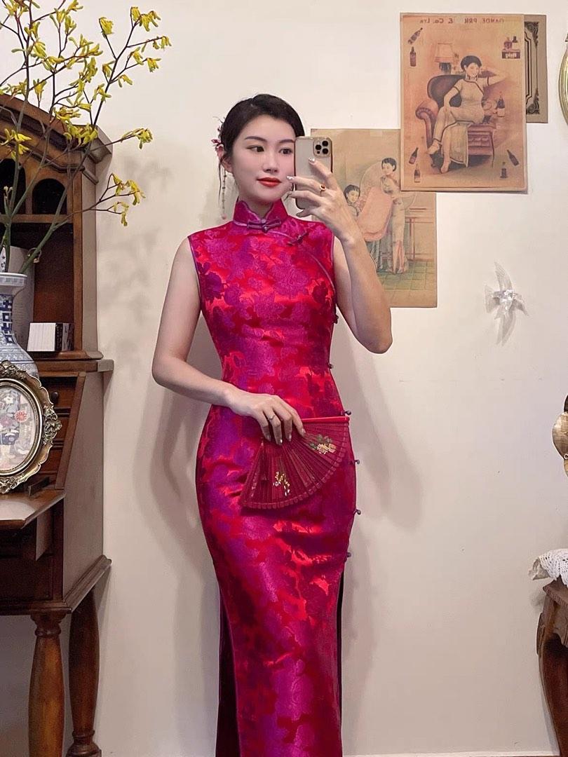 Cheongsam (Qipao), Women's Fashion, Dresses & Sets, Evening dresses ...