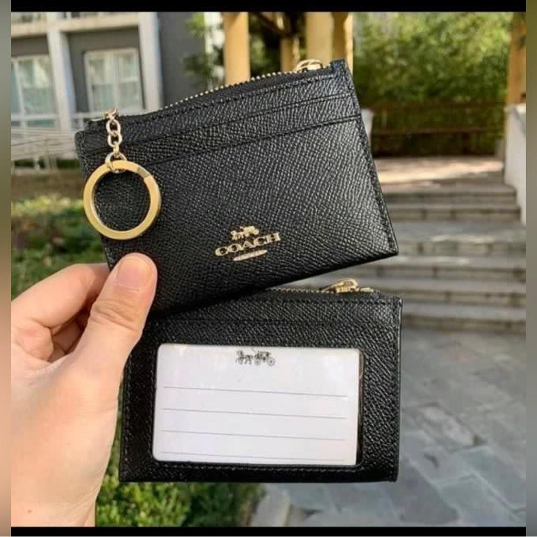 Coach keychain card holder store