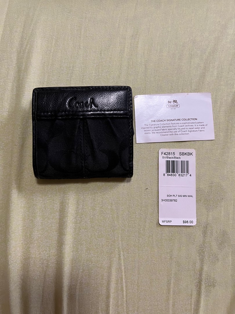 Coach Wallet, Luxury, Bags & Wallets on Carousell