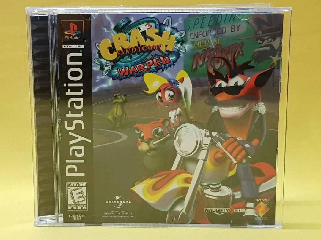 Crash bandicoot warped playstation 1 deals