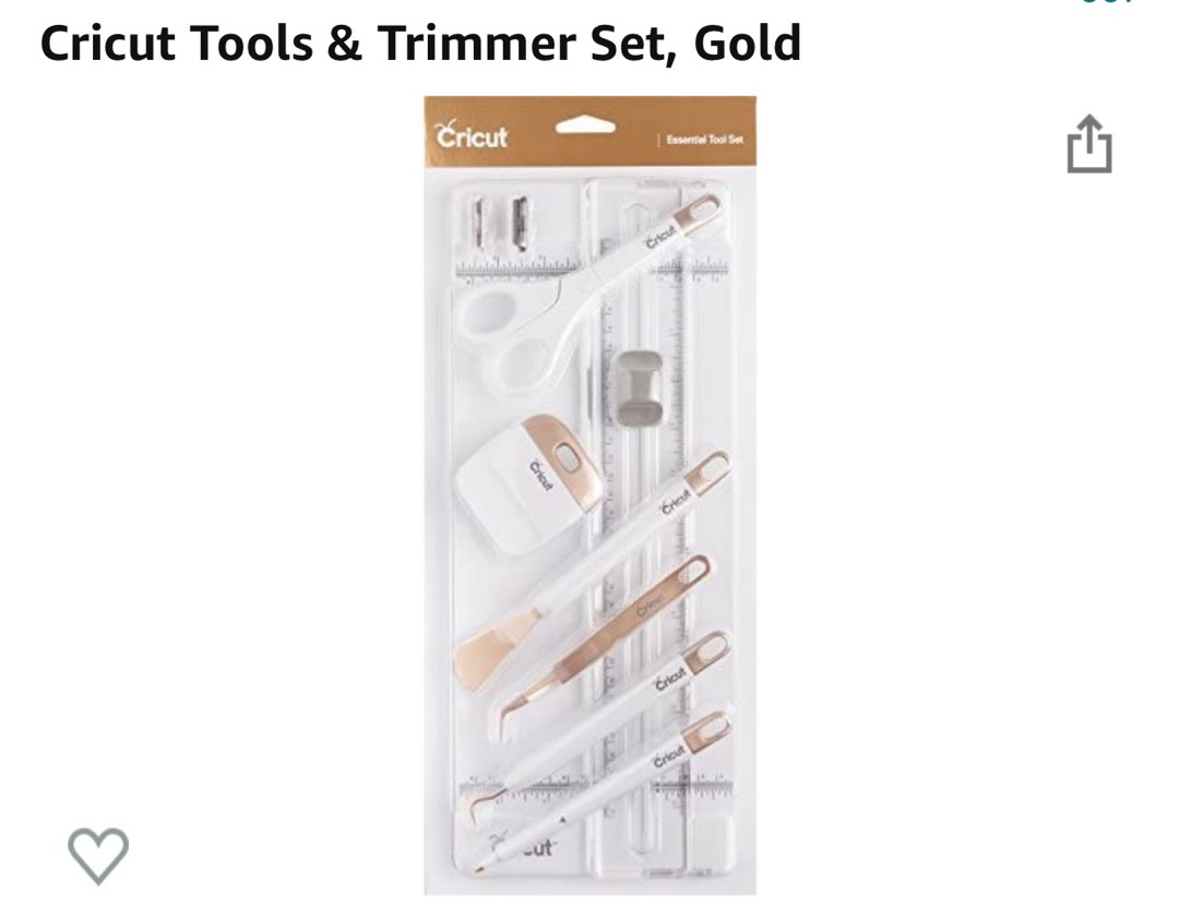 Cricut Essential Tool Set, Hobbies & Toys, Stationery & Craft, Craft  Supplies & Tools on Carousell