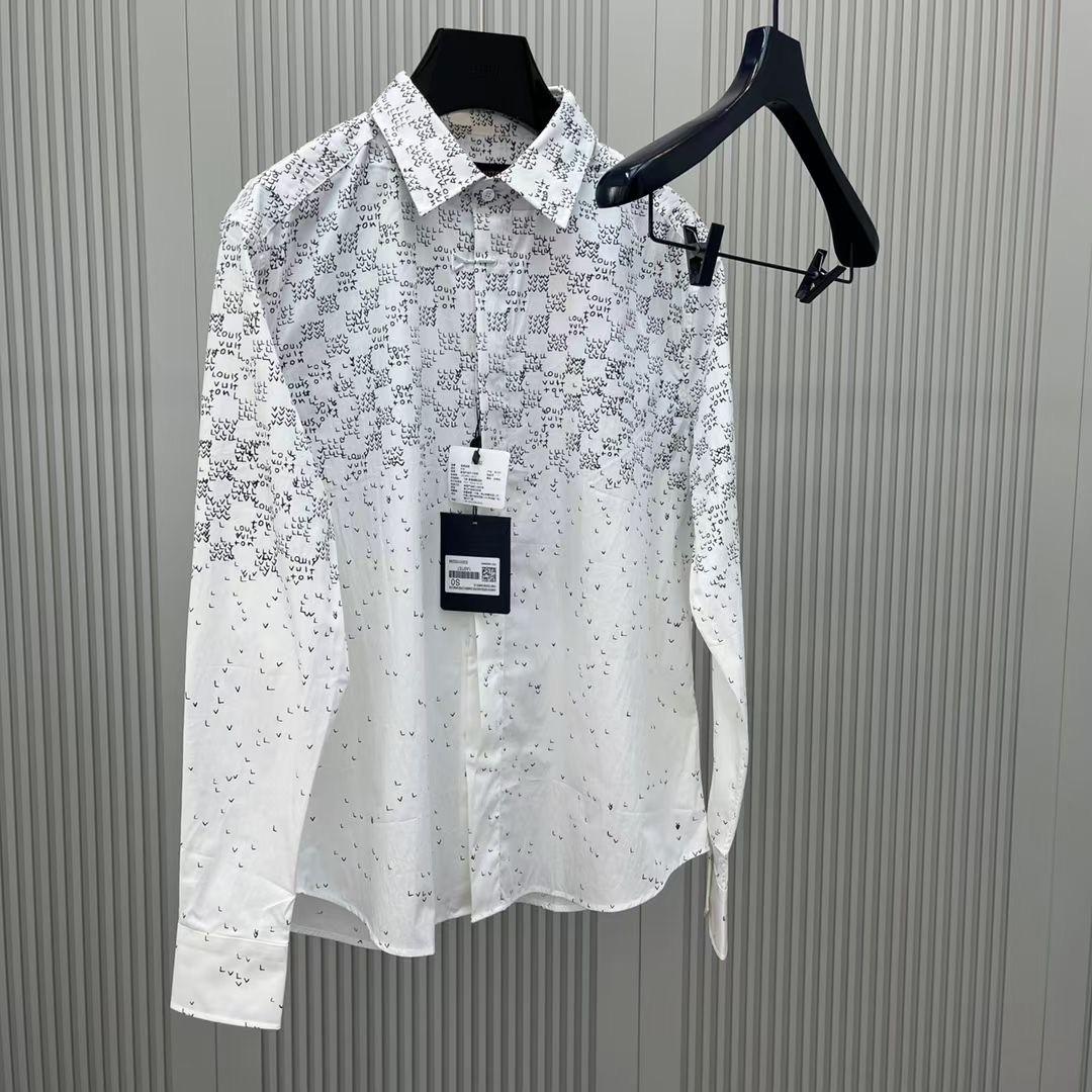 Louis Vuitton Damier Spread Long-sleeved Shirt