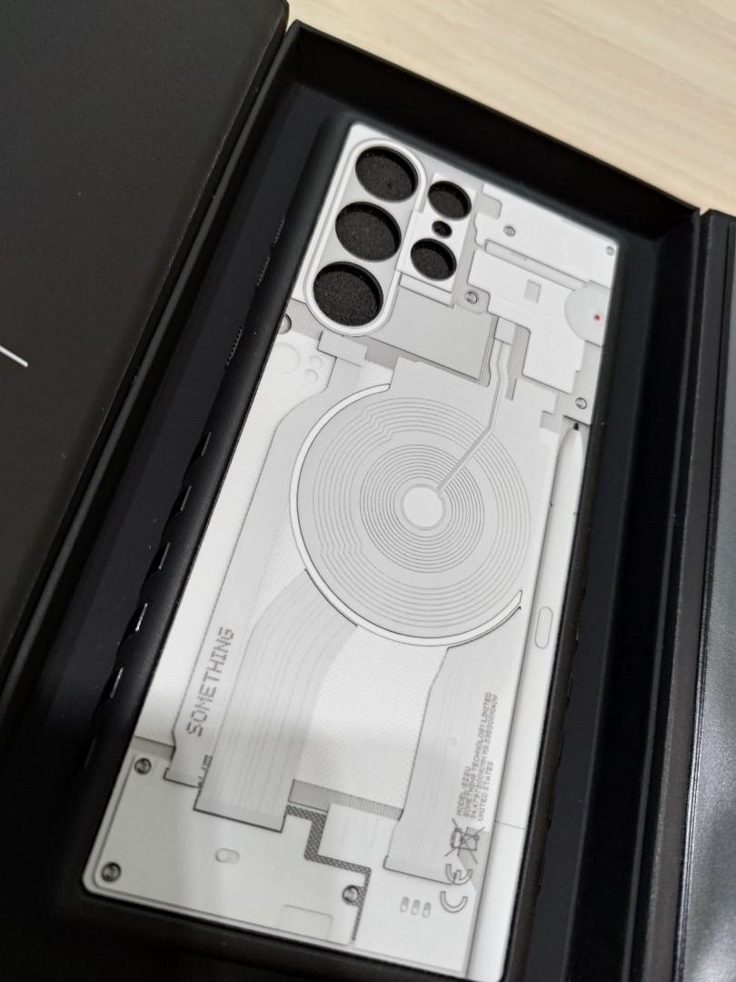 DBrand Grip Case with Something Skin S22 Ultra, Mobile Phones