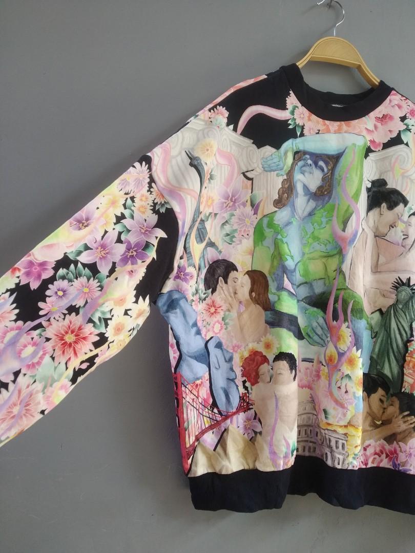 DESIGUAL Oversize Plush Sweater DESIGNED BY MARIA ESCOTÉ